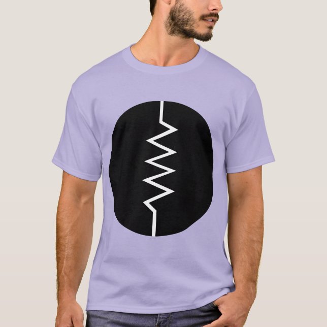 Resistor Symbol - Circled T-Shirt (Front)