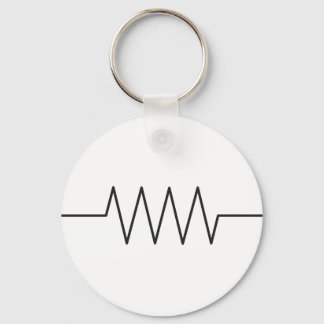 Resistor Symbol Key Ring
