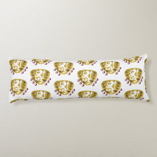 resolendent lion body cushion