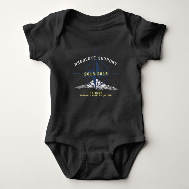 Resolute Support Baby Jumper Baby Bodysuit (Front)