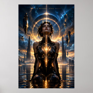 Resona-0145 Celestial Goddess Poster