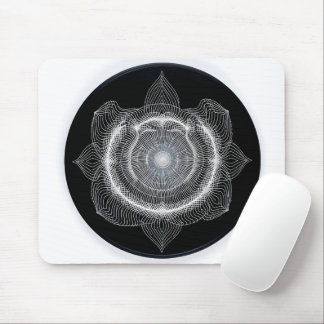 Resonant Sand Patterns Mouse Pad