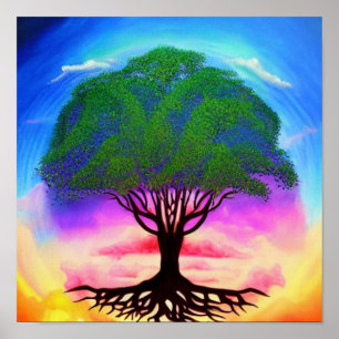 Resonation Tree of Life Poster
