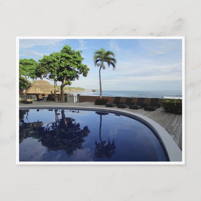 resort pool postcard (Front)
