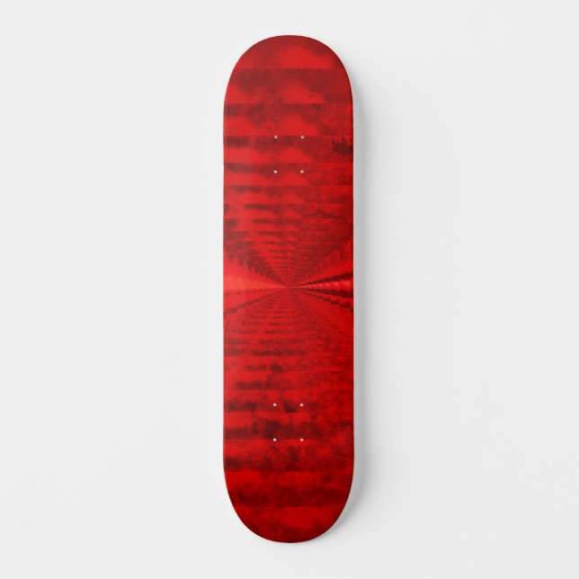 Resounding Bright Red Skateboard  (Front)