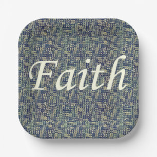 Resounding Faith Paper Plate