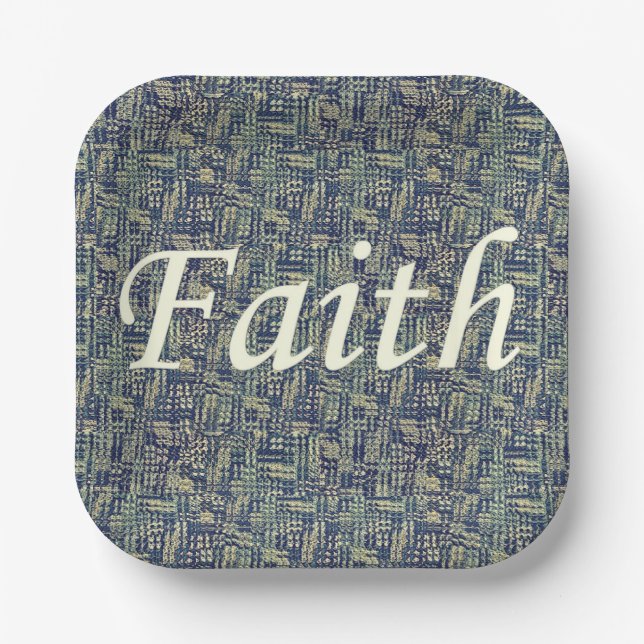 Resounding Faith  Paper Plate (Front)