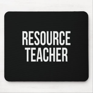 Resource Teacher Appreciation Day For Work Thank Y Mouse Pad