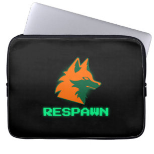 RESPAWN – Neon Gamer Fox Logo Laptop Sleeve