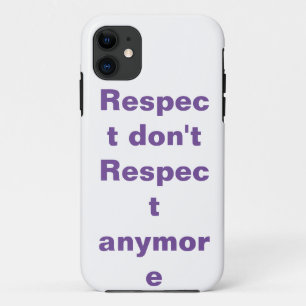 Respect Case-Mate iPhone Case