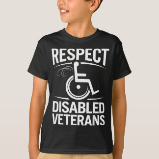 Respect disabled veterans T-Shirt
