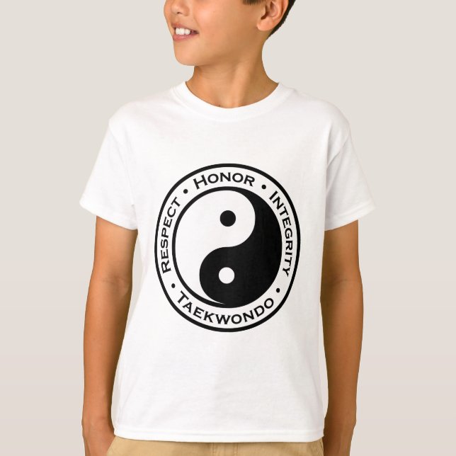 Respect Honour Integrity Taekwondo T-Shirt (Front)