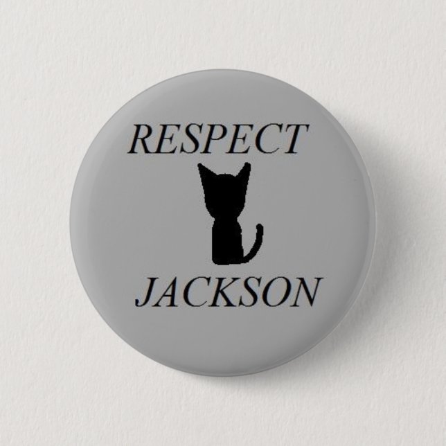 Respect Jackson Button (Front)