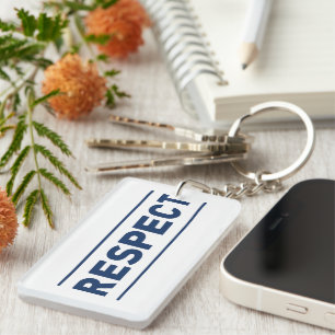 Respect Key Ring