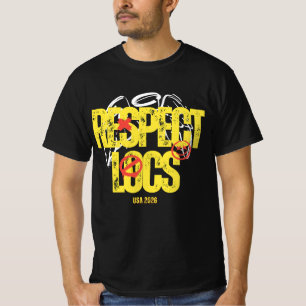 "Respect Loc's" Men's Dreadlock Graphic Tee