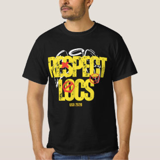 "Respect Loc's" Men's Dreadlock Graphic Tee