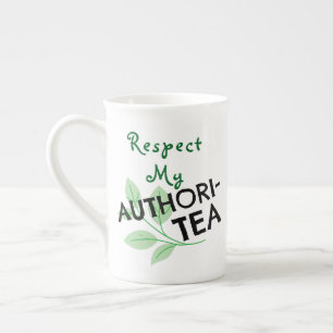 Respect My AUTHORITEA Bone China Mug