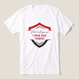 Respect, Not Spin – Disability Pride Empowerment Tri-Blend Shirt