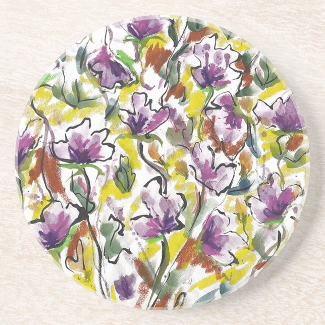 Respect Sandstone Coaster (Front)