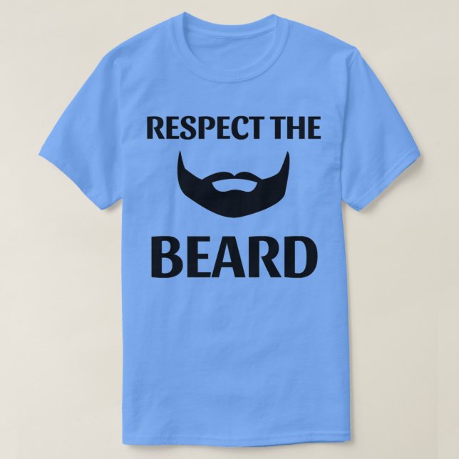 Respect The Beard 16 T-Shirt (Design Front)