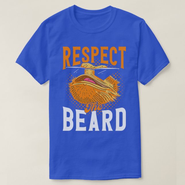 Respect The Beard 3 T-Shirt (Design Front)