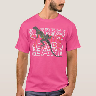 Respect The Beard Reptile Lizard Classic TShirt