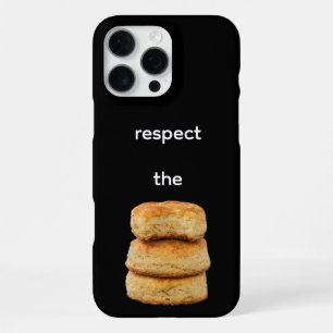 Respect the biscuit phone case