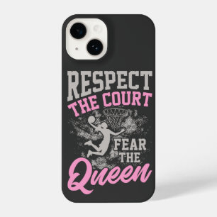 Respect The Court Fear The Queen iPhone 14 Case