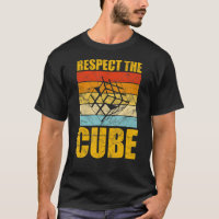 Respect The Cube Puzzle Speed Cubing Youth Vintage