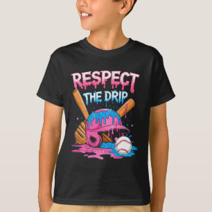 Respect The Drip Bysebyll Drip Boys Ice Cream Drip T-Shirt