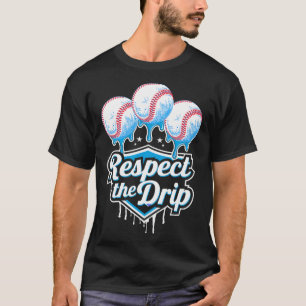 Respect The Drip Bysebyll Drip Boys Ice Cream Drip T-Shirt