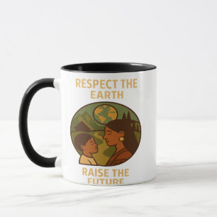 Respect the Earth, Raise the Future Mug