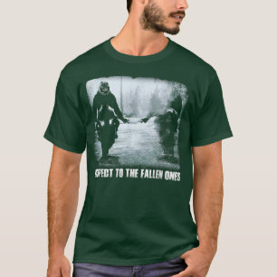 Respect the fallen ones motorcycle biker lover 127 T-Shirt