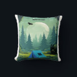 Respect the Locals – Wilderness Bear  Cushion<br><div class="desc">Add a wild touch to your cabin,  RV,  or campsite décor. This bear-themed pillow delivers comfort and a subtle warning: respect nature,  or else.</div>