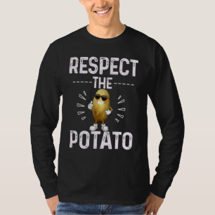 Respect The Potato Best Root Vegetable Potato Vega T-Shirt
