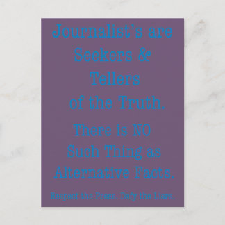 Respect the Press Postcard