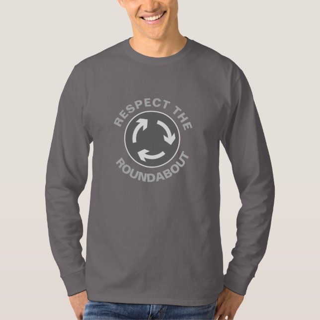 RESPECT The Roundabout Long Sleeve Vacation T-Shirt (Front)