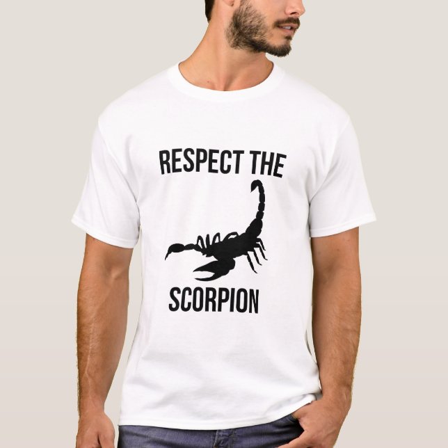 Respect the Scorpion T-Shirt (Front)