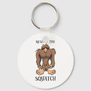 RESPECT THE SQUATCH KEY RING