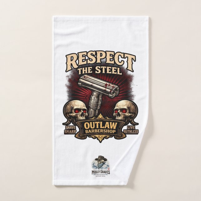 Respect the Steel DE Towel (Hand Towel)