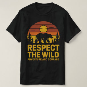 Respect The Wild Bear Tee
