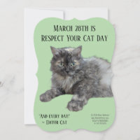 Respect Your Cat Day by RoseWrites