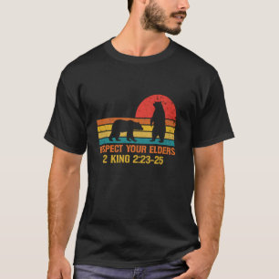 Respect Your Elders Bears Shirt For Man And Women