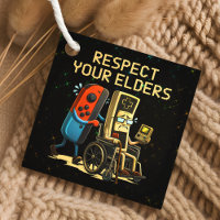 Respect Your Elders Gaming Control Retro Funny