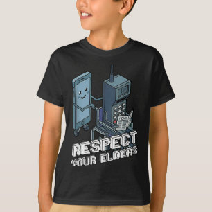 Respect your elders retro 80s gaming controller T-Shirt