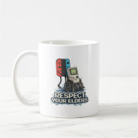 Respect Your Elders Retro Gaming Design