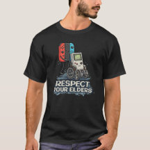 Respect Your Elders Retro Gaming Design