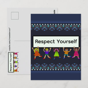 Respect Yourself Postcard