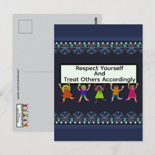 Respect Yourself Postcard