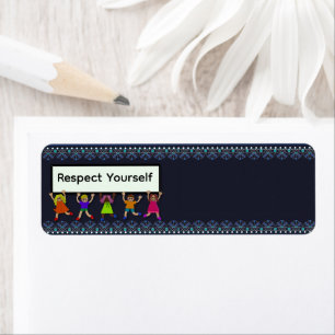 Respect Yourself Return Address Label